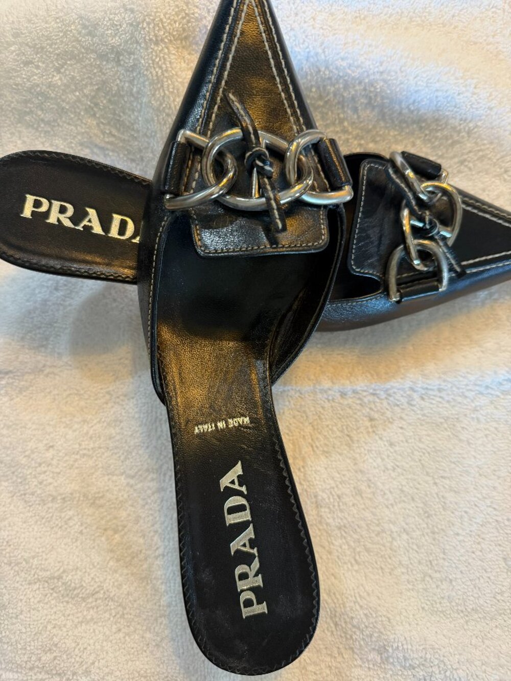 Black Prada Mule